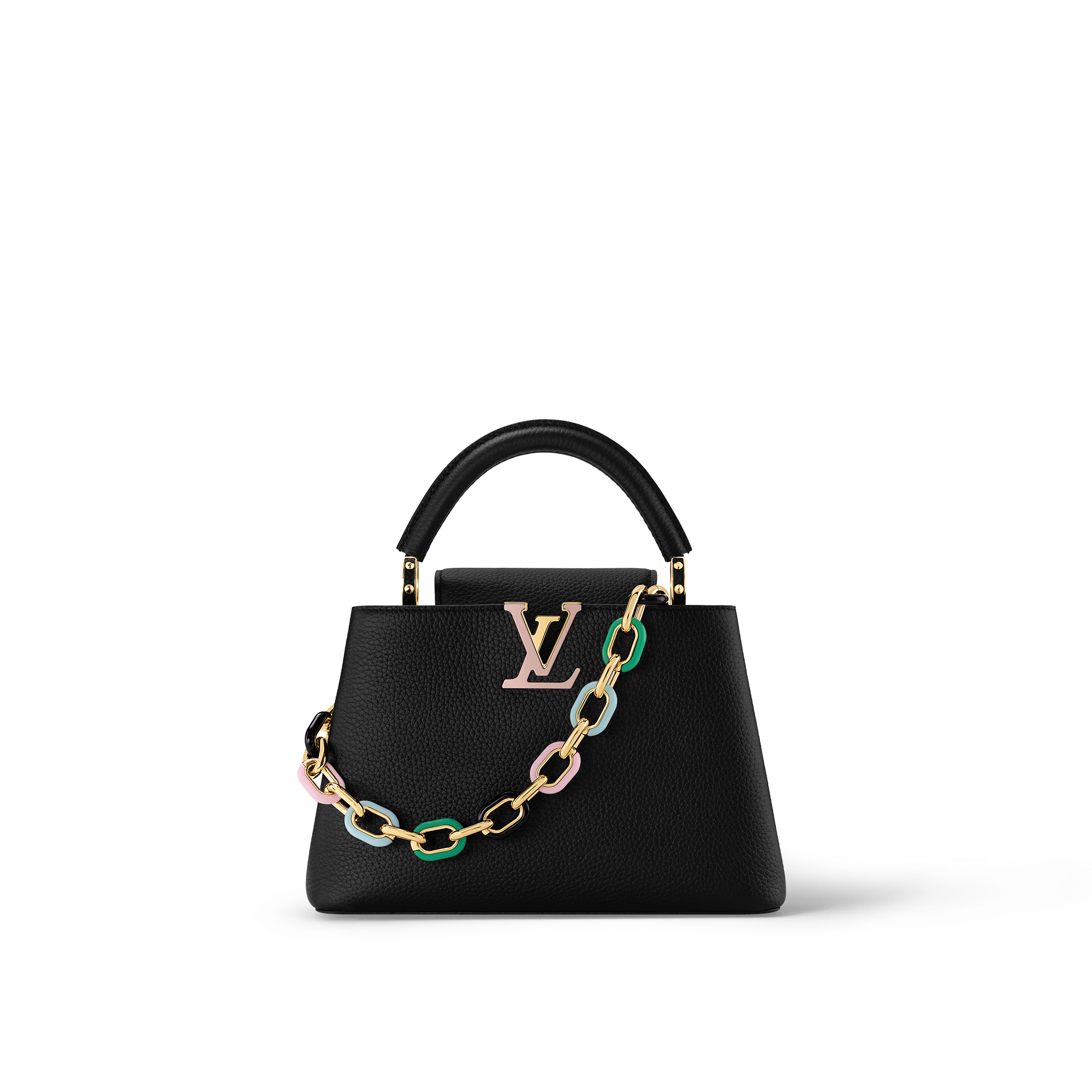 Louis vuitton 2025 capucines black